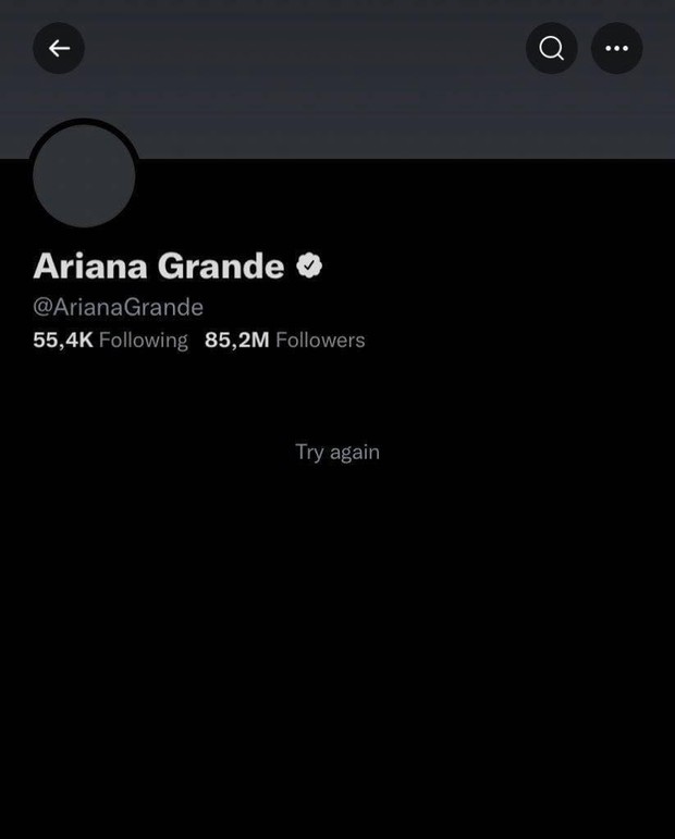 Ariana Grande's Twitter account with more than 85 million followers suddenly disappeared, what happened?  - Photo 3.
