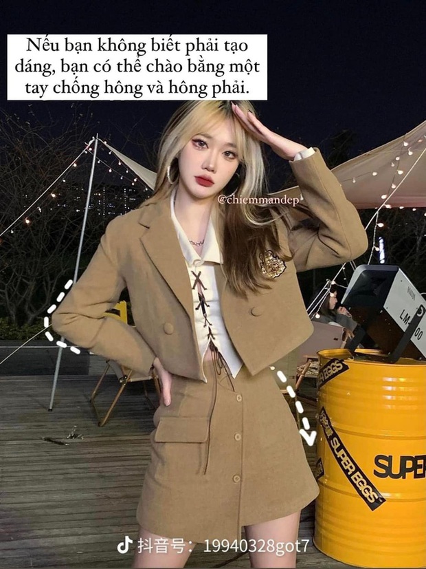 Học hot girl TikTok xứ Trung chụp ảnh, tạo dáng bách phát bách trúng tha hồ có ảnh xúng xính Tết này! - Ảnh 4.