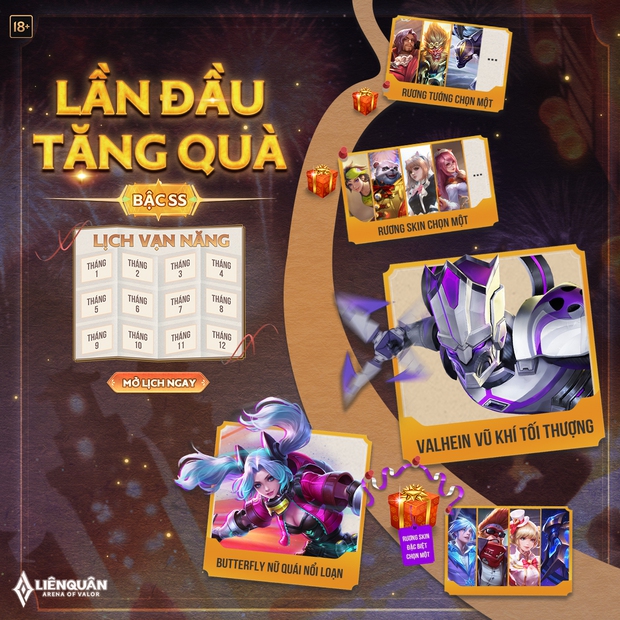 HOT: Lần đầu tiên Liên Quân Mobile tặng skin SS toàn sever nhưng game thủ muốn nhận bắt buộc phải có điều này! - Ảnh 1.