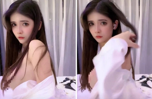Nữ streamer sexy nhất Trung Quốc từng vướng scandal lộ ảnh nóng lại tiếp tục khoe thân lộ liễu, cởi áo phô diễn vòng 1 dù không mặc nội y? - Ảnh 4.