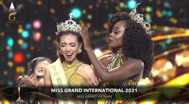 Tu hao nhan sac Viet: Thuy Tien dang quang Miss Grand International 2021