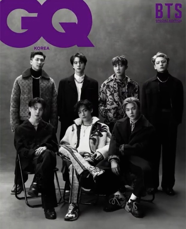 BTS đại náo tạp chí: Jungkook gây bão với tóc mới tôn visual vô thực, tổng tài V và J-Hope lên cả cây đồ hiệu “căng đét” - Ảnh 4. BTS đại náo tạp chí: Jungkook gây bão với tóc mới tôn visual vô thực, tổng tài V và J-Hope lên cả cây đồ hiệu “căng đét” - Ảnh 4.