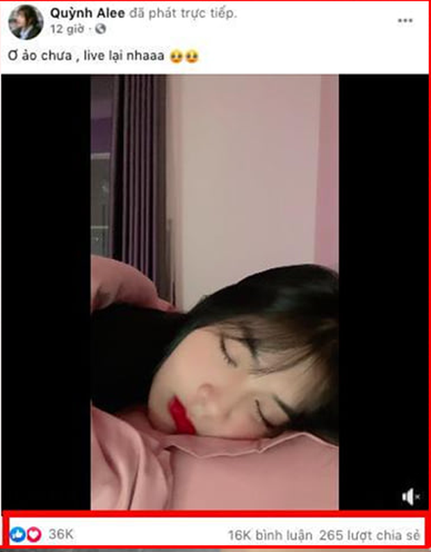 “Mệt quá” ngủ ngay trên sóng livestream, Quỳnh Alee lại bị CĐM tố cáo, bóc phốt trò dàn dựng câu view - Ảnh 2.
