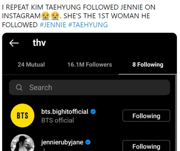 Vừa chơi Instagram, V (BTS) đã vô tình gây fanwar với fan BLACKPINK vì 1 giây lỡ lầm với Jennie: Chuyện gì đây? - Ảnh 2.