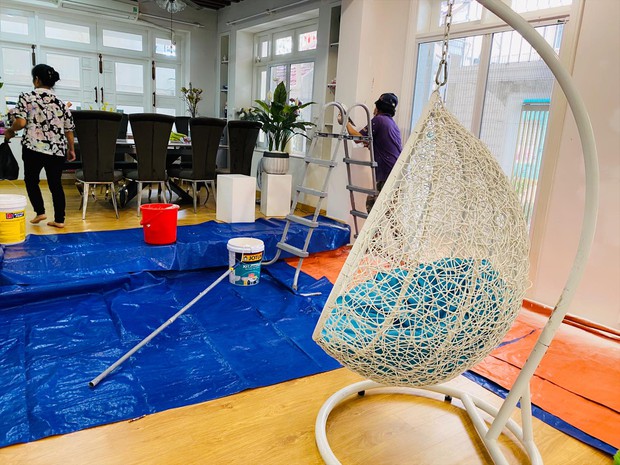 Lấy chồng đại gia, Vy Oanh ở biệt thự rộng 1400m2, mất hơn chục ngày để trang trí Tết lung linh, rực rỡ - Ảnh 5.