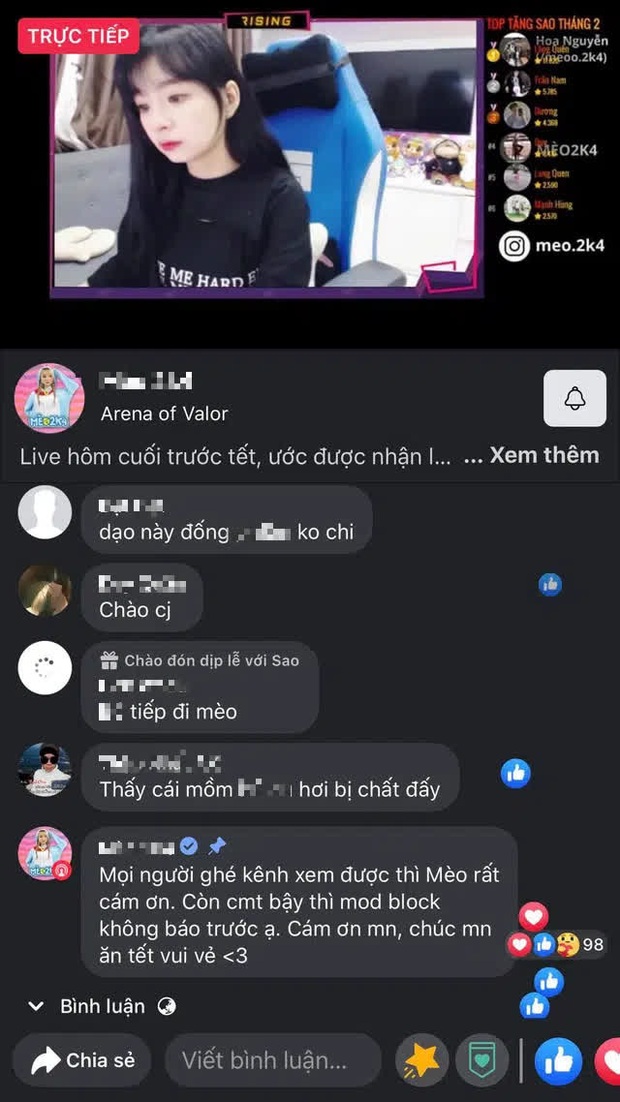 Nữ streamer lộ clip 18+ đã livestream trở lại, tuyên bố sẽ khóa mồm bất cứ ai bậy bạ khơi lại chuyện cũ - Ảnh 2.