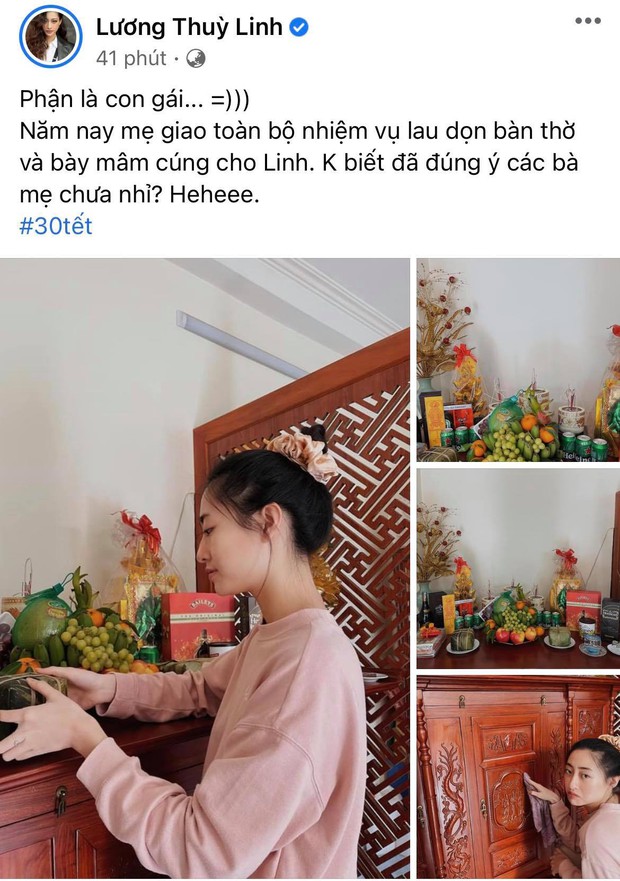 Sao Vbiz ngày 30 Tết: Trấn Thành và Hari Won tình tứ, dàn hậu trổ tài gái đảm, Hoàng Oanh - Thu Minh sum vầy ở Singapore - Ảnh 8.