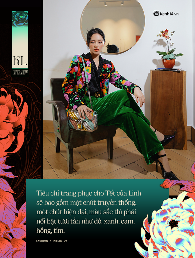 Đầu năm nghe Cô Em Trendy Khánh Linh kể chuyện: Tết dù hạn chế ra đường thì mình vẫn sẽ mặc đẹp ở nhà cho có không khí - Ảnh 4.