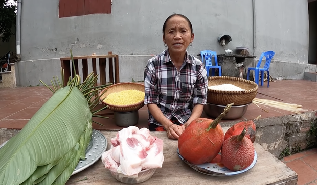 Bà Tân làm bánh chưng tốn 10kg nếp chốt hạ 2020 đầy drama, dân mạng chú ý chi tiết cảnh cáo gãy răng mất cái Tết - Ảnh 1.