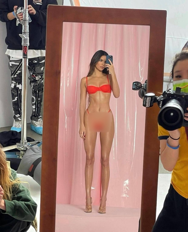 Loạt ảnh body tỷ lệ khó tin của Kendall Jenner bị tố được PTS, thánh soi khẳng định trông khác xa ngoài đời - Ảnh 2.