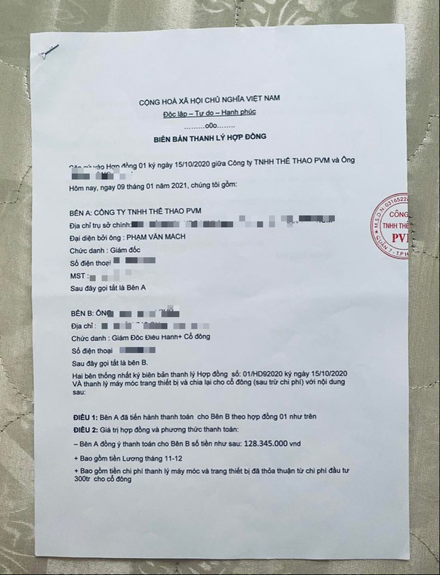 Lực sĩ Phạm Văn Mách phản bác cáo buộc lừa đảo chiếm đoạt tài sản, tố ngược người bóc phốt - Ảnh 2.