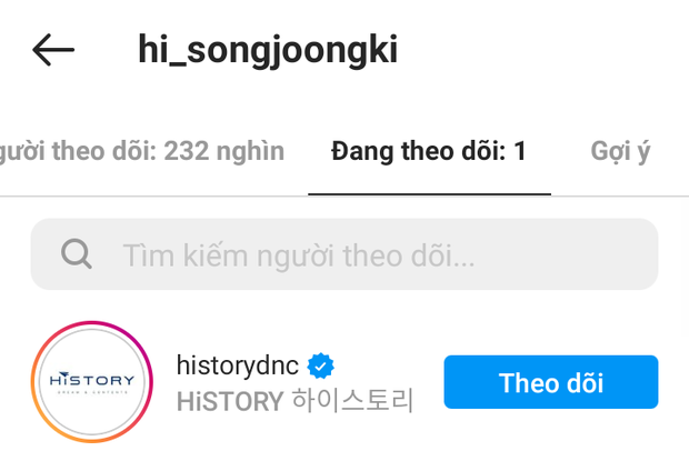 Song Joong Ki mở Instagram cá nhân, chỉ theo dõi 1 tài khoản duy nhất khiến dân tình không khỏi xôn xao - Ảnh 3.