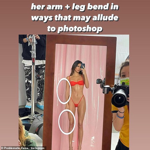 Loạt ảnh body tỷ lệ khó tin của Kendall Jenner bị tố được PTS, thánh soi khẳng định trông khác xa ngoài đời - Ảnh 3.