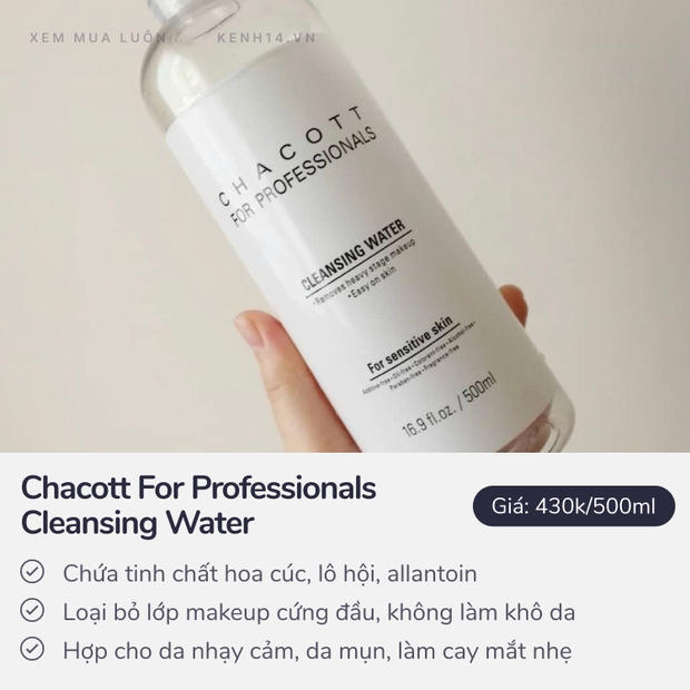 5 chai nước tẩy trang lạ tai nhưng lợi hại, đã dùng là chẳng lo lên mụn - Ảnh 2.