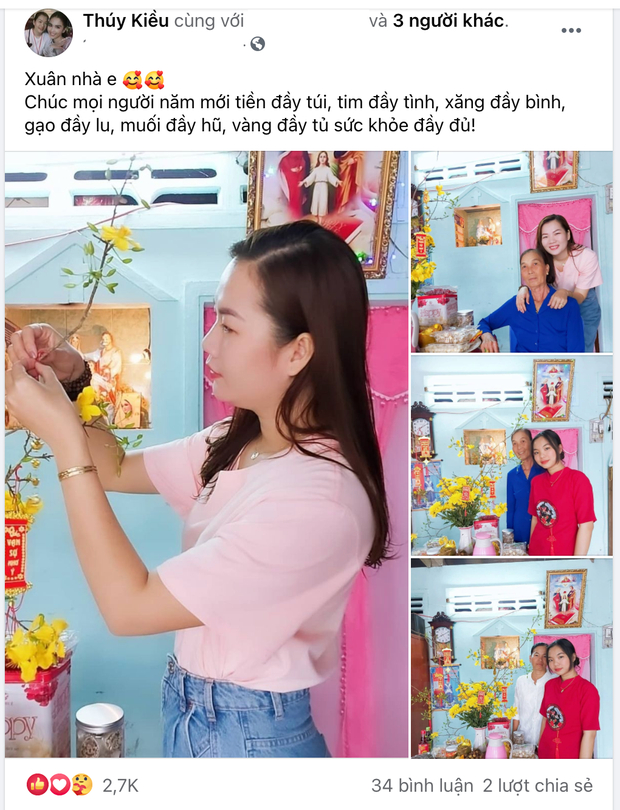 Thuý Kiều - trợ lý Ngọc Trinh lần đầu hé lộ gia cảnh ở quê, nhan sắc em gái gây chú ý - Ảnh 1. Thuý Kiều - trợ lý Ngọc Trinh lần đầu hé lộ gia cảnh ở quê, nhan sắc em gái gây chú ý - Ảnh 1.
