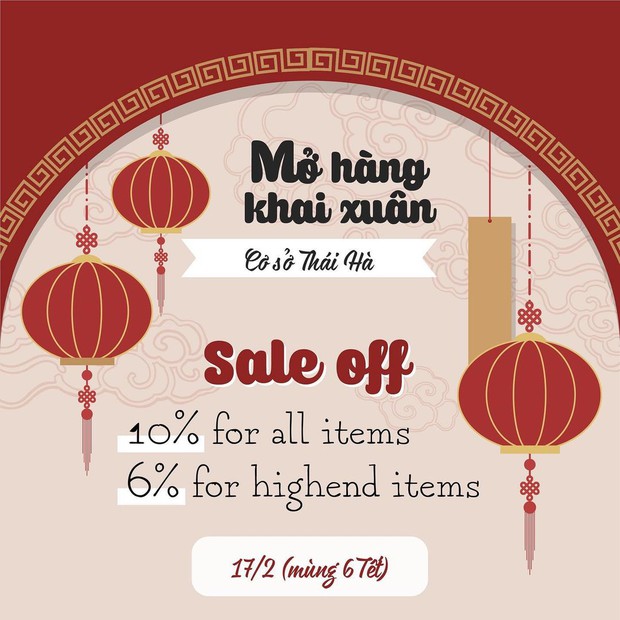 Các shop mỹ phẩm lì xì “đẫm” đầu năm: Nhiều món hi-end cũng sale xả láng - Ảnh 1. Các shop mỹ phẩm lì xì “đẫm” đầu năm: Nhiều món hi-end cũng sale xả láng - Ảnh 1.