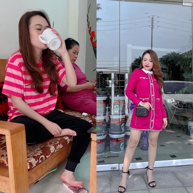 Hội chị em mở hội so ảnh lúc ở nhà và khi ra đường, ca này mới là lật hơn bánh tráng đây - Ảnh 13. Hội chị em mở hội so ảnh lúc ở nhà và khi ra đường, ca này mới là lật hơn bánh tráng đây - Ảnh 13.