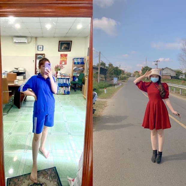 Hội chị em mở hội so ảnh lúc ở nhà và khi ra đường, ca này mới là lật hơn bánh tráng đây - Ảnh 5. Hội chị em mở hội so ảnh lúc ở nhà và khi ra đường, ca này mới là lật hơn bánh tráng đây - Ảnh 5.