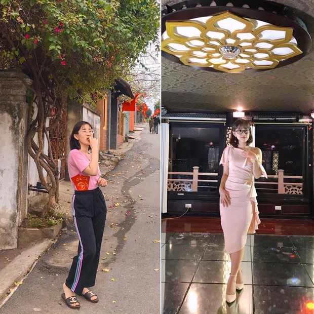 Hội chị em mở hội so ảnh lúc ở nhà và khi ra đường, ca này mới là lật hơn bánh tráng đây - Ảnh 7. Hội chị em mở hội so ảnh lúc ở nhà và khi ra đường, ca này mới là lật hơn bánh tráng đây - Ảnh 7.
