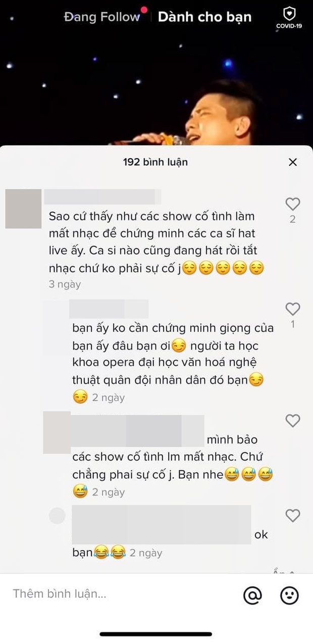Đang hát âm thanh đột ngột tắt, Quân A.P có pha xử lí mượt mà đến nỗi bị nghi mọi thứ đã có trong kịch bản? - Ảnh 4. Đang hát âm thanh đột ngột tắt, Quân A.P có pha xử lí mượt mà đến nỗi bị nghi mọi thứ đã có trong kịch bản? - Ảnh 4.