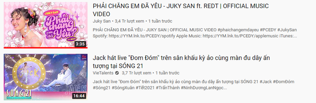 Cấp báo: có một nữ ca sĩ nhỏ nhưng có võ âm thầm hạ bệ Jack trên top trending dù lên sóng cùng ngày! - Ảnh 1. Cấp báo: có một nữ ca sĩ nhỏ nhưng có võ âm thầm hạ bệ Jack trên top trending dù lên sóng cùng ngày! - Ảnh 1.