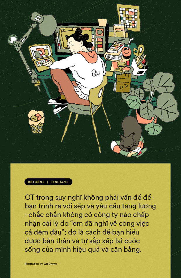 Những người trẻ làm ngoài giờ trong suy nghĩ: Đừng nghĩ chỉ ở công ty trễ hay mang việc về nhà mới là OT - Ảnh 4.