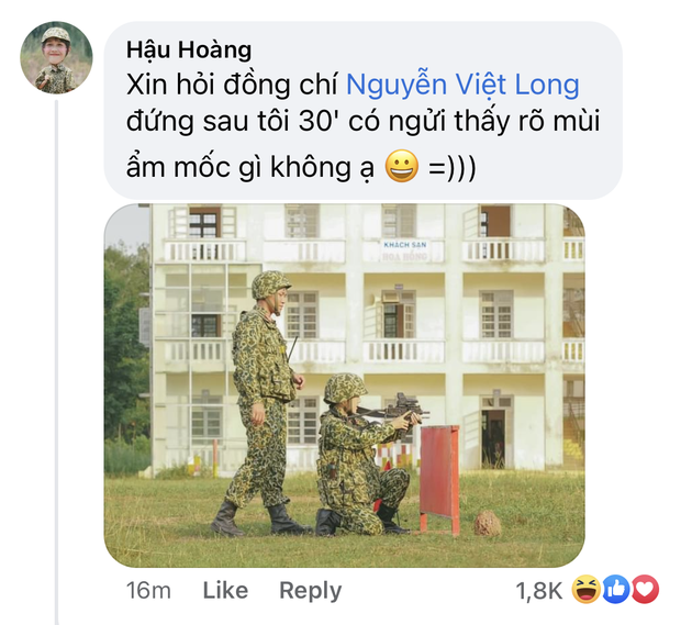 Hậu Hoàng thú nhận mặc áo còn ướt khi làm nhiệm vụ Sao Nhập Ngũ, Mũi trưởng Long đã có bình luận gây chú ý - Ảnh 2. Hậu Hoàng thú nhận mặc áo còn ướt khi làm nhiệm vụ Sao Nhập Ngũ, Mũi trưởng Long đã có bình luận gây chú ý - Ảnh 2.