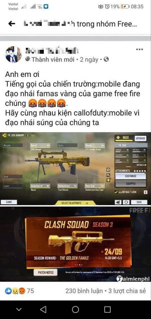 Game thủ Free Fire đòi kiện bom tấn đang chết dần của VNG vì đạo nhái và ăn cắp ý tưởng game của mình - Ảnh 3.