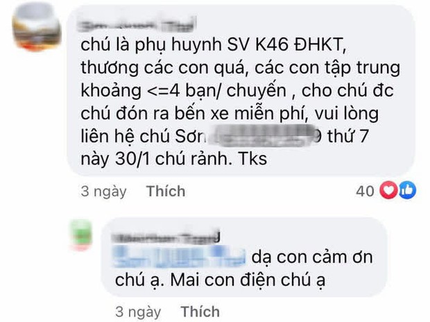 Tìm người đi xe chung để tiết kiệm tiền về quê đón Tết, nữ sinh nhận được hành động cưng xỉu của người lạ - Ảnh 2.