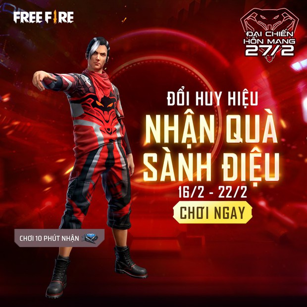 Free Fire: Game thủ nhận miễn phí skin nhân vật Mãng Xà Thần trong sự kiện mới nhất - Ảnh 2.