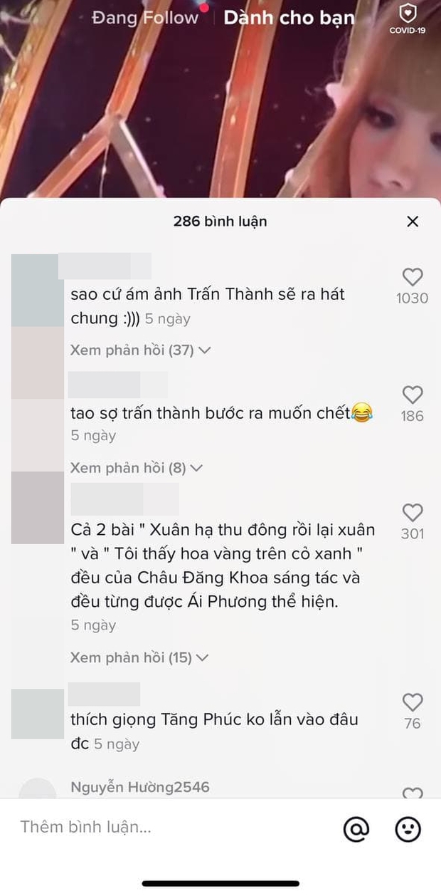 Đang xem Phạm Đình Thái Ngân, Tăng Phúc,... cover hit Ái Phương mà khán giả chỉ nơm nớp sợ Trấn Thành sẽ xuất hiện hát cùng? - Ảnh 6. Đang xem Phạm Đình Thái Ngân, Tăng Phúc,... cover hit Ái Phương mà khán giả chỉ nơm nớp sợ Trấn Thành sẽ xuất hiện hát cùng? - Ảnh 6.