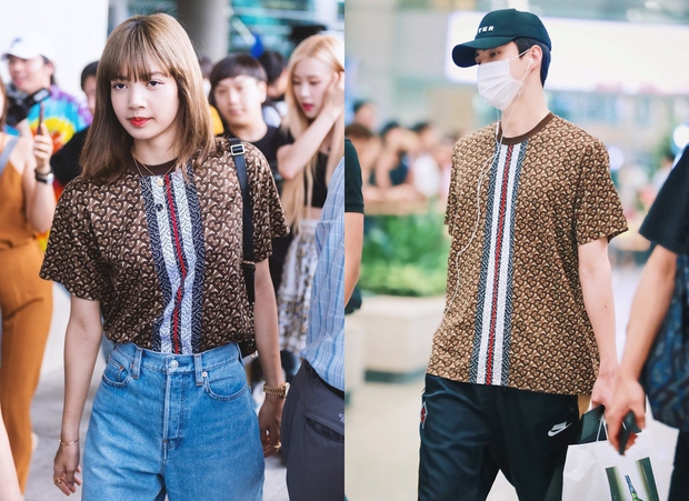 5 lần đụng hàng hiệu của Lisa với các nam idol: Hết BTS lại tới EXO, ai mới là người mặc đỉnh nhất? - Ảnh 3. 5 lần đụng hàng hiệu của Lisa với các nam idol: Hết BTS lại tới EXO, ai mới là người mặc đỉnh nhất? - Ảnh 3.