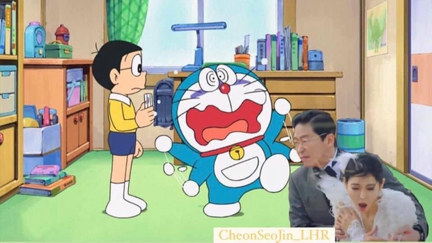 Bỏ túi bộ meme chưa đủ, fan Penthouse 2 còn trổ tài chế ảnh, cho đám cưới bão táp của ác nữ đi muôn nơi - Ảnh 11.