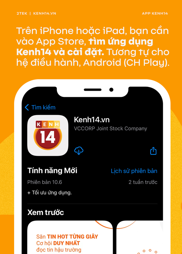 Cài đặt chỉ phút mốt là xong, nhưng để thành thánh lướt tin thì bạn cần bộ hướng dẫn sử dụng App Kenh14 này đấy! - Ảnh 2.