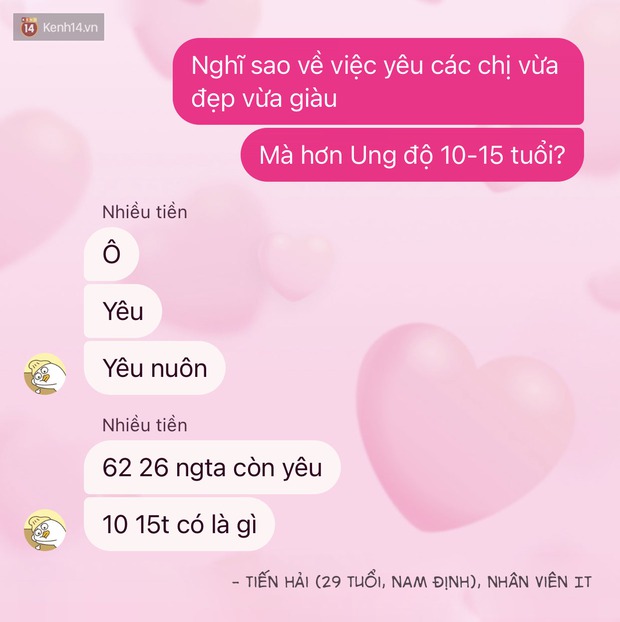 Thanh niên nghiêm túc 2021 nghĩ sao về việc yêu một chị vừa giàu vừa đẹp nhưng hơn 10 tuổi? - Ảnh 5. Thanh niên nghiêm túc 2021 nghĩ sao về việc yêu một chị vừa giàu vừa đẹp nhưng hơn 10 tuổi? - Ảnh 5.