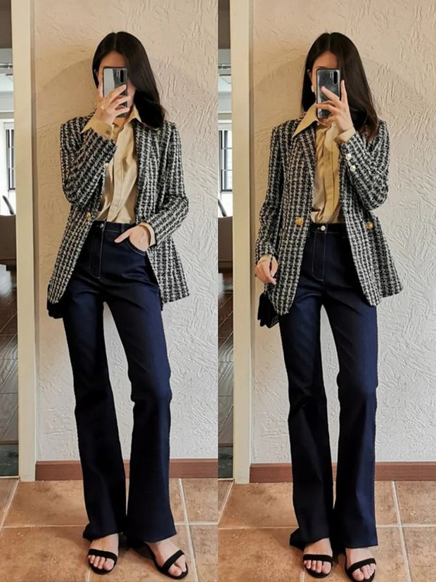 Nàng công sở muốn mặc đẹp đừng bỏ qua 14 công thức diện quần này, toàn combo chuẩn xịn từ hội gái Pháp - Ảnh 11.