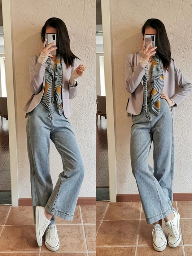 Nàng công sở muốn mặc đẹp đừng bỏ qua 14 công thức diện quần này, toàn combo chuẩn xịn từ hội gái Pháp - Ảnh 12.