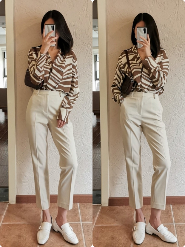 Nàng công sở muốn mặc đẹp đừng bỏ qua 14 công thức diện quần này, toàn combo chuẩn xịn từ hội gái Pháp - Ảnh 8.