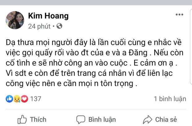 Phẫn nộ việc điện thoại của cố diễn viên Hải Đăng bị gọi quấy rối sau tang lễ, vợ sắp cưới quyết nhờ công an vào cuộc - Ảnh 2. Phẫn nộ việc điện thoại của cố diễn viên Hải Đăng bị gọi quấy rối sau tang lễ, vợ sắp cưới quyết nhờ công an vào cuộc - Ảnh 2.