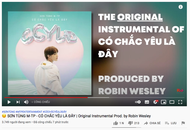 Producer beat Lucky tung video so sánh Có Chắc Yêu Là Đây, Sơn Tùng chối đạo nhạc kiểu gì bây giờ? - Ảnh 2. Producer beat Lucky tung video so sánh Có Chắc Yêu Là Đây, Sơn Tùng chối đạo nhạc kiểu gì bây giờ? - Ảnh 2.