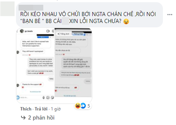 Biến mới: Netizen lan truyền tin nhắn từ producer GC, làm hoà rồi nhưng công ty Sơn Tùng không hề xin lỗi? - Ảnh 1.