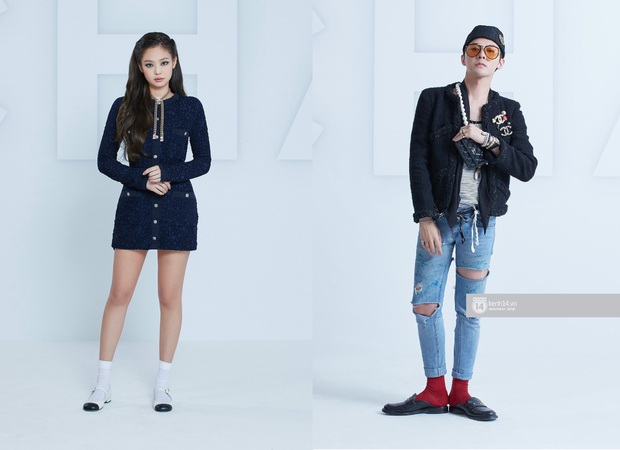 Soi mạnh style cặp đôi GD - Jennie: Cùng là tắc kè hoa của Chanel, lộ hint hẹn hò từ cách dùng phụ kiện - Ảnh 2.