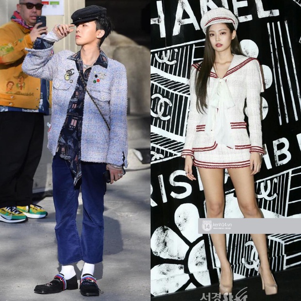 Soi mạnh style cặp đôi GD - Jennie: Cùng là tắc kè hoa của Chanel, lộ hint hẹn hò từ cách dùng phụ kiện - Ảnh 4.