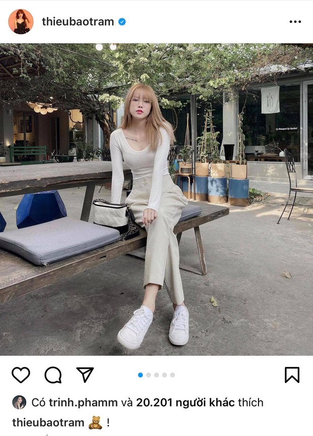 Thiều Bảo Trâm đăng ảnh cực xinh kèm caption gọn lỏn “gấu”!  - Ảnh 2.