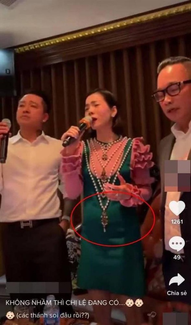 Lệ Quyên có phản ứng đặc biệt khi bị dân mạng khẳng định chắc nịch 100% chuyện bầu bí lần 2 - Ảnh 6. Lệ Quyên có phản ứng đặc biệt khi bị dân mạng khẳng định chắc nịch 100% chuyện bầu bí lần 2 - Ảnh 6.