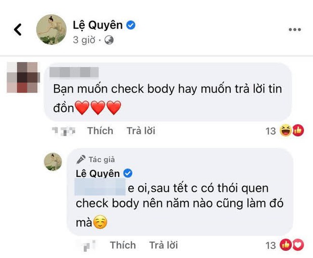 Lệ Quyên có phản ứng đặc biệt khi bị dân mạng khẳng định chắc nịch 100% chuyện bầu bí lần 2 - Ảnh 4. Lệ Quyên có phản ứng đặc biệt khi bị dân mạng khẳng định chắc nịch 100% chuyện bầu bí lần 2 - Ảnh 4.