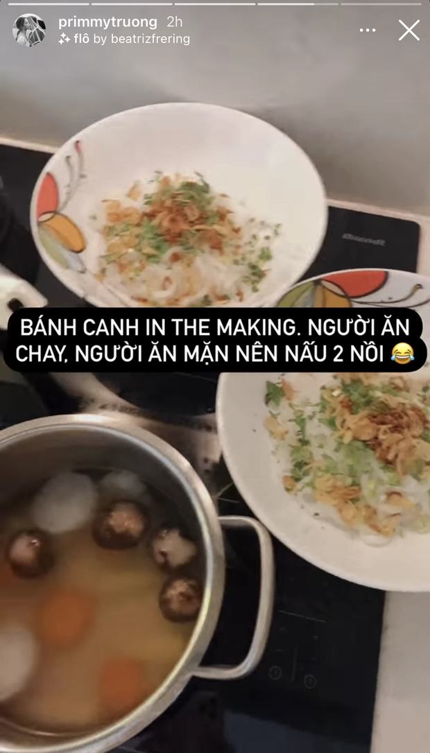 Primmy Trương ngày càng ra dáng dâu hào môn, trưa đi với bạn chiều vẫn lao vào bếp nấu ăn cho chồng - Ảnh 2.