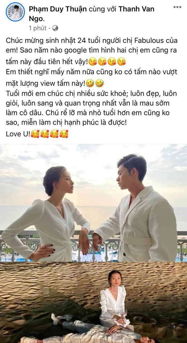 Chỉ qua lời chúc mừng sinh nhật, Jun Phạm vô tình tiết lộ điều đặc biệt về “chú rể” tương lai của Ngô Thanh Vân? - Ảnh 2.