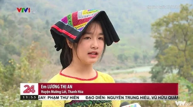 Gái xinh vùng cao xuất hiện trong bản tin thời sự khiến netizen phục êkip chương trình: Chọn khéo thật! - Ảnh 2.