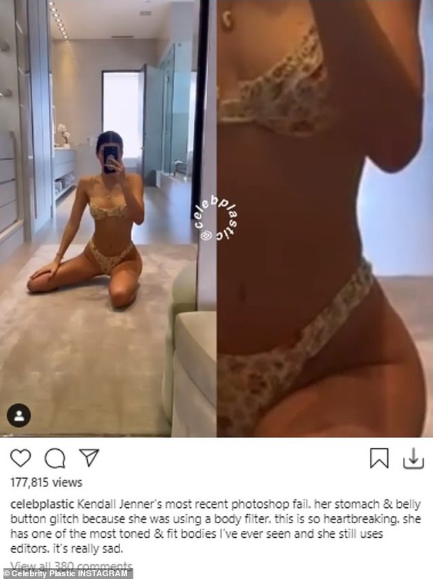 Chị em nhà Jenner khoe body sexy nhưng dấy lên làn sóng tranh cãi: Kylie được khen hết lời, Kendall liên tục bị tố PTS - Ảnh 6. Chị em nhà Jenner khoe body sexy nhưng dấy lên làn sóng tranh cãi: Kylie được khen hết lời, Kendall liên tục bị tố PTS - Ảnh 6.